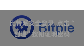 比特派安全登录  点击“创建”按钮证明密码